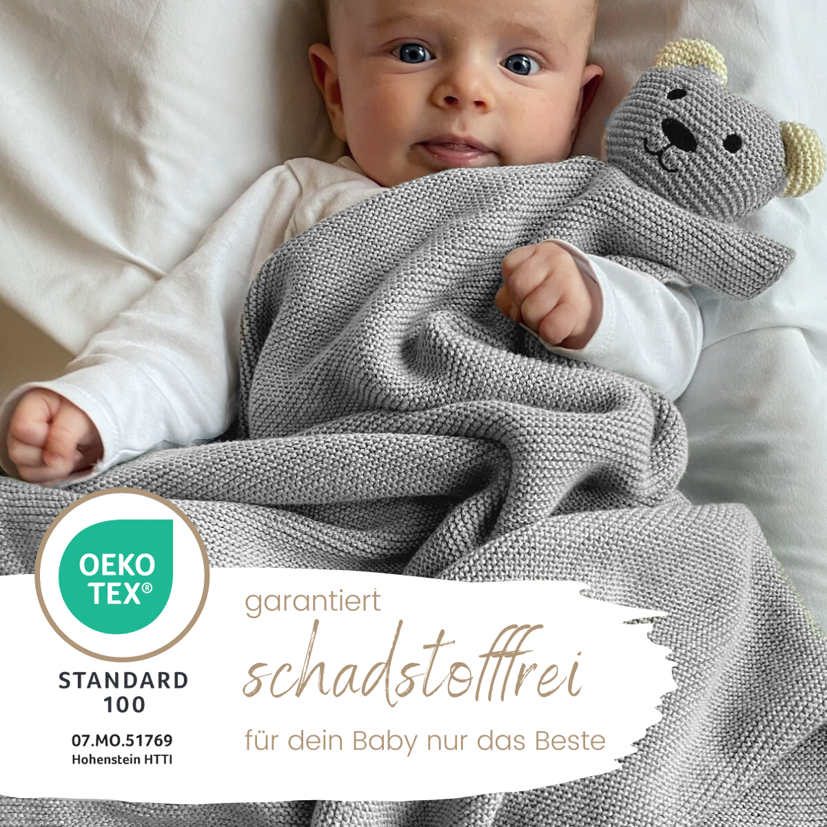 DIKOS® Babydecke SCHMUSE-BÄR