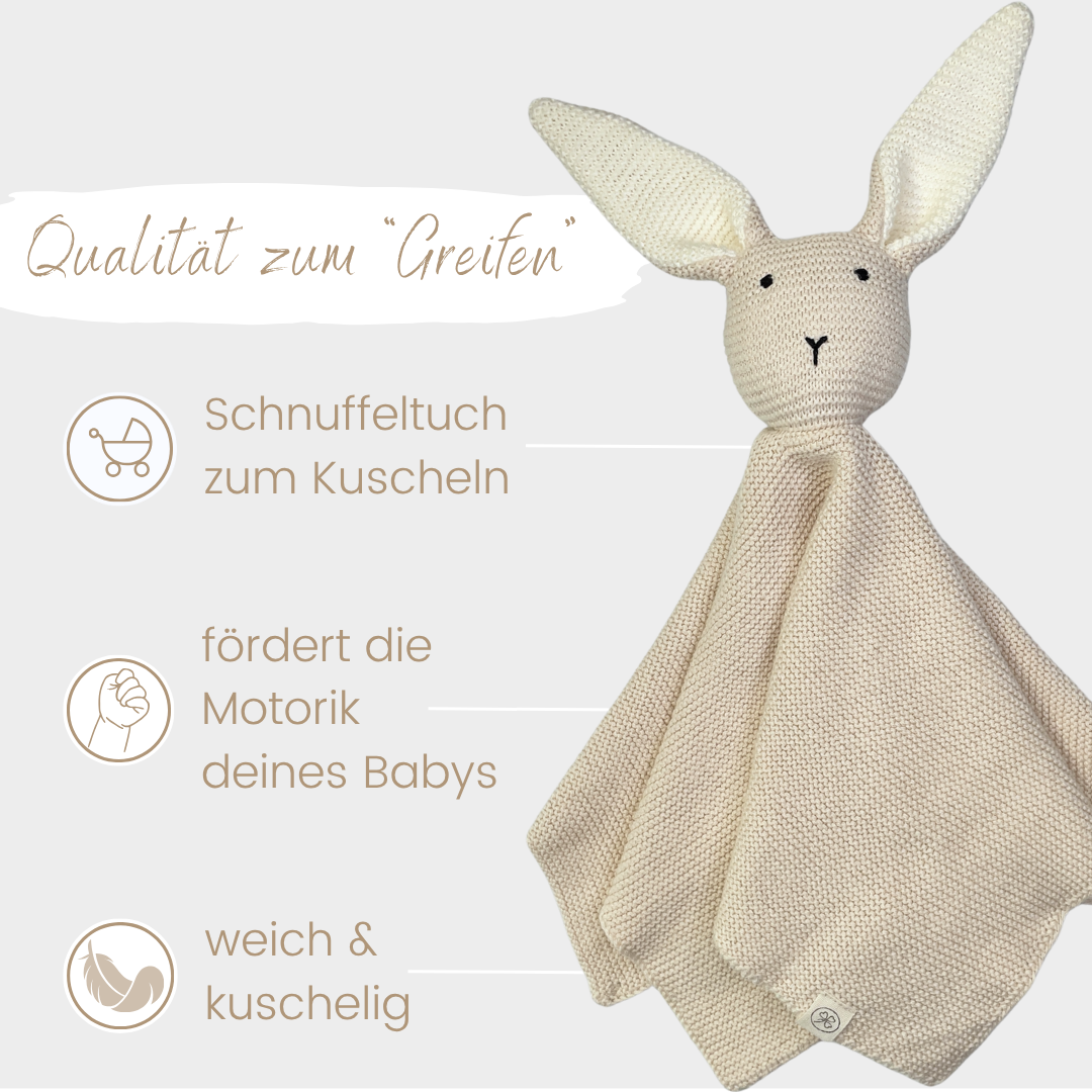Baby Geschenk-Set Hase
