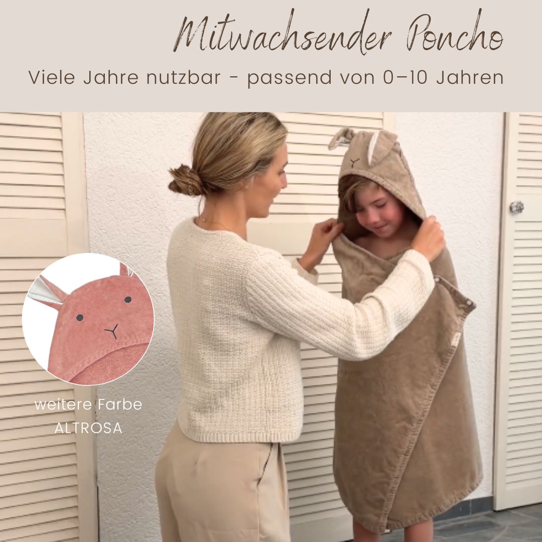 Badetuch mit Kapuze