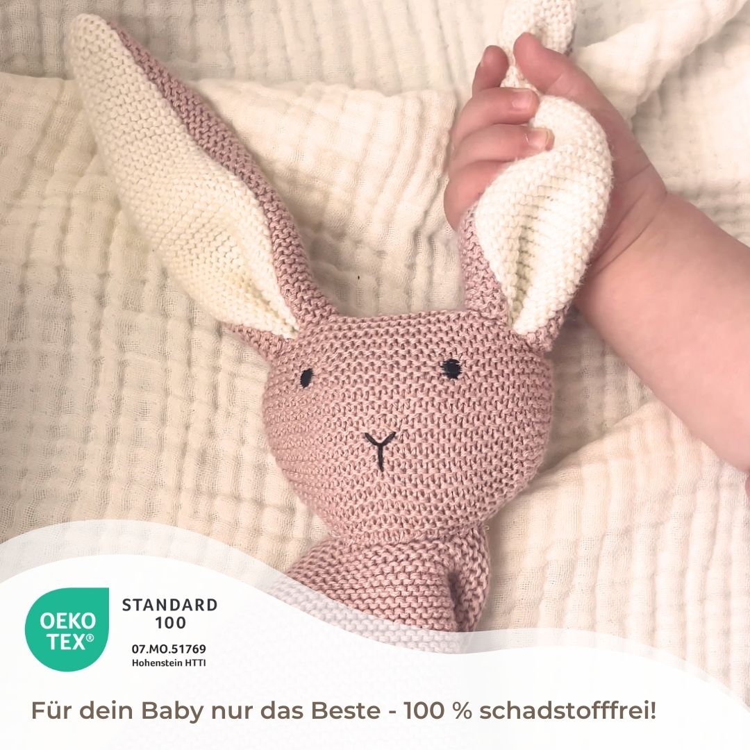 Baby Geschenk-Set Hase