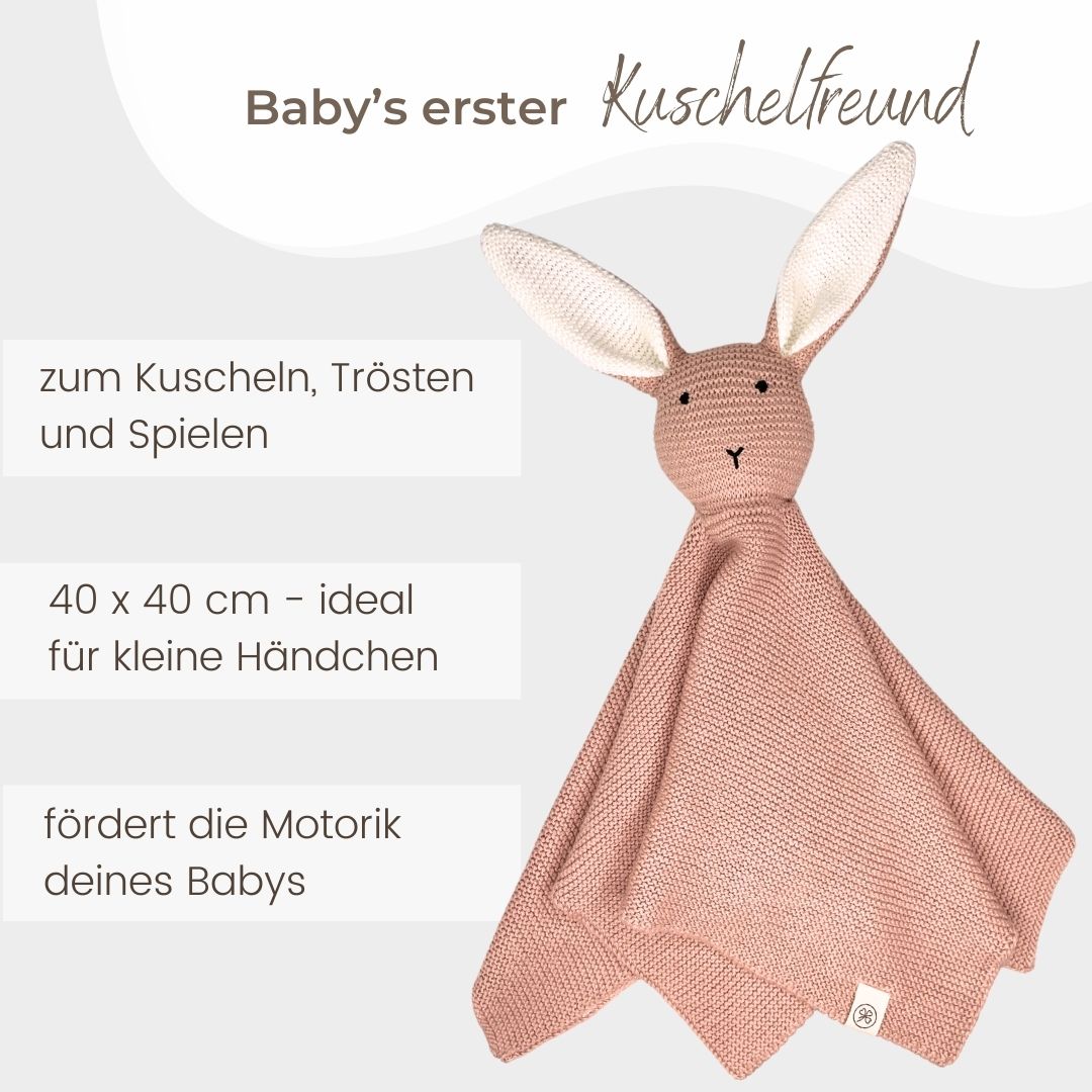 Baby Geschenk-Set Hase