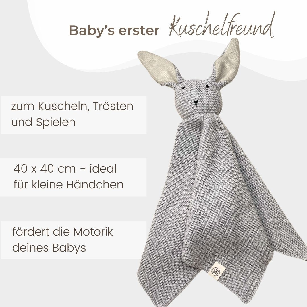 Baby Geschenk-Set Hase