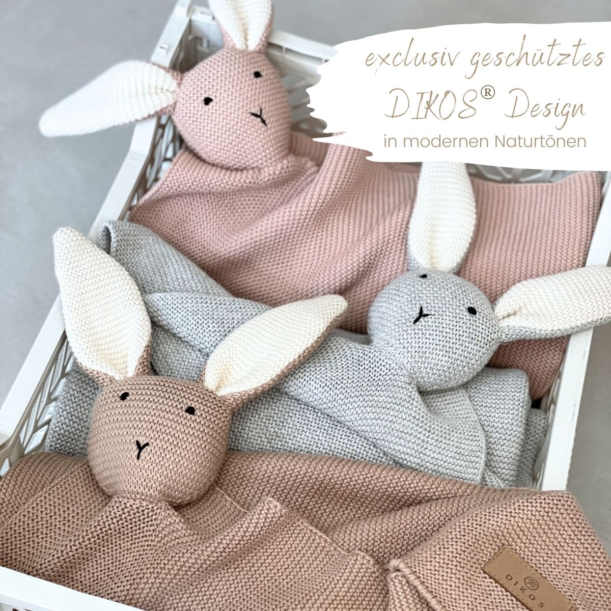 DIKOS® Babydecke SCHMUSE-HASE