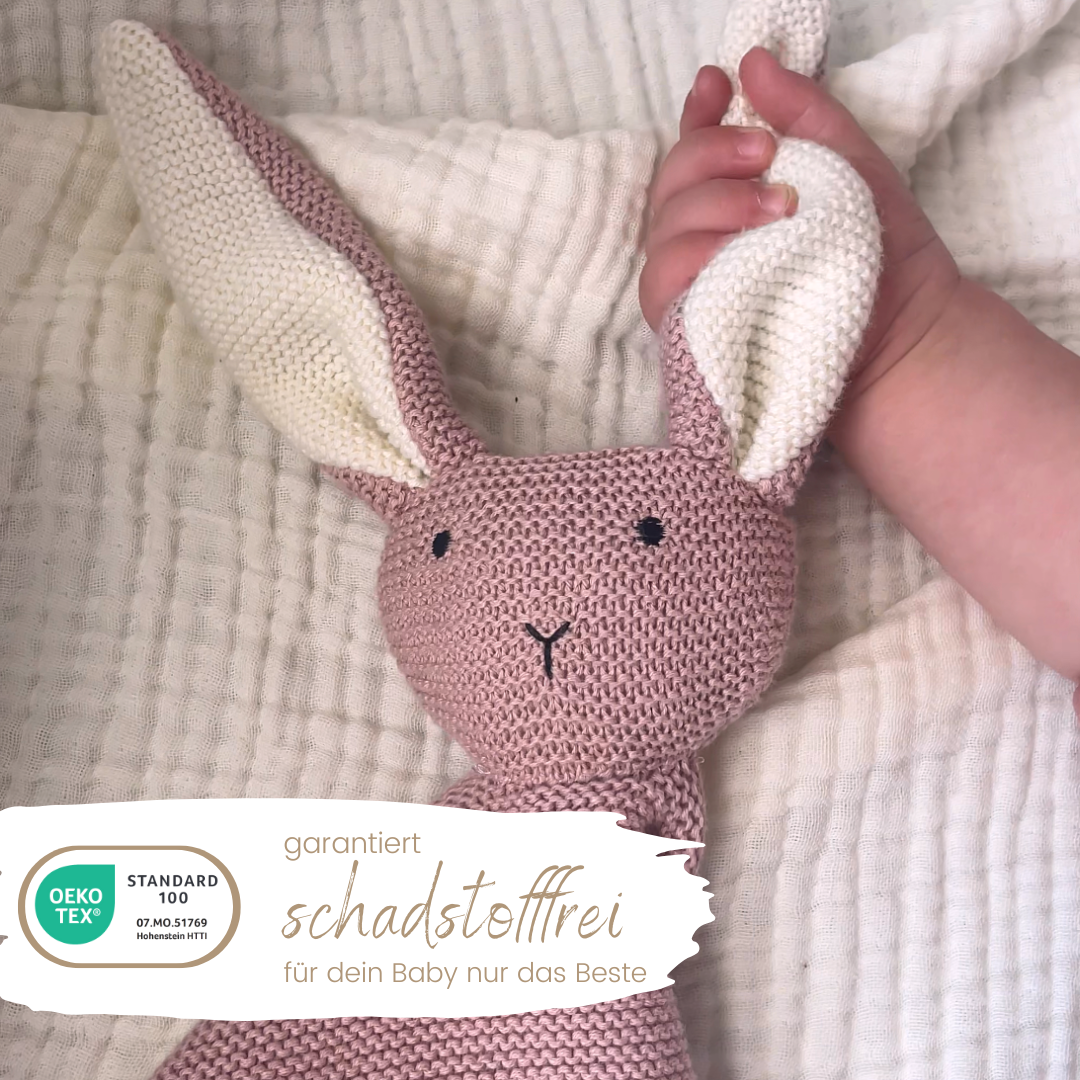 Baby Geschenk-Set Hase