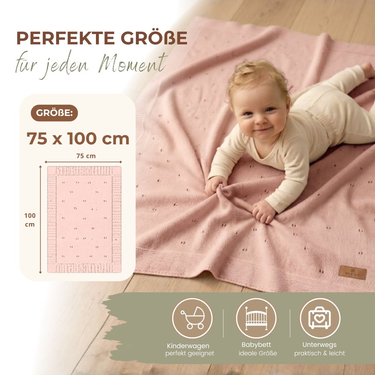 Babydecke AJOUR