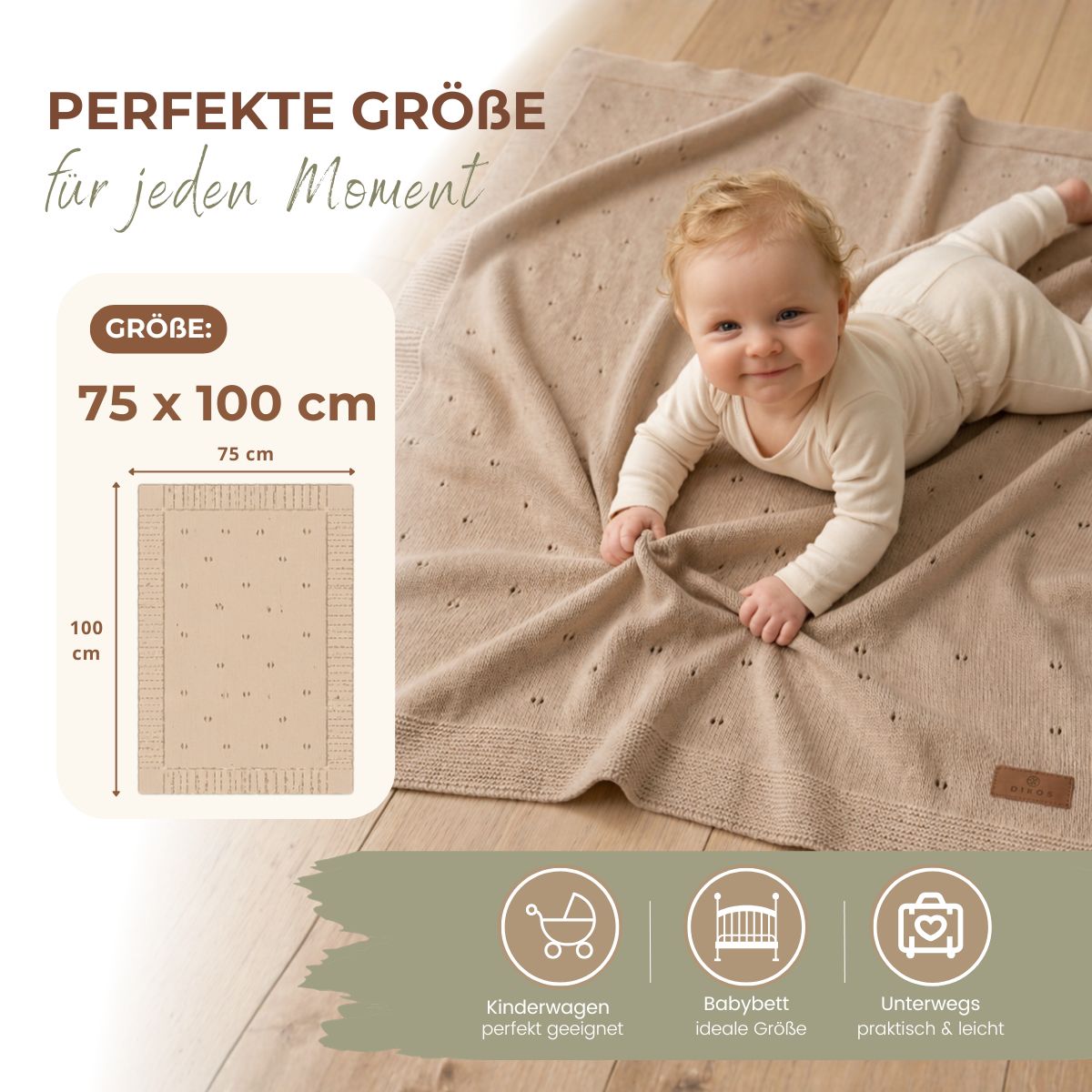 Babydecke AJOUR