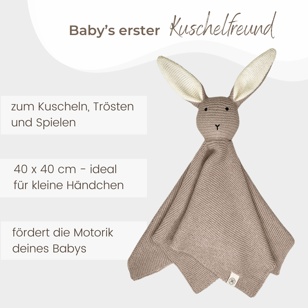 Baby Geschenk-Set Hase
