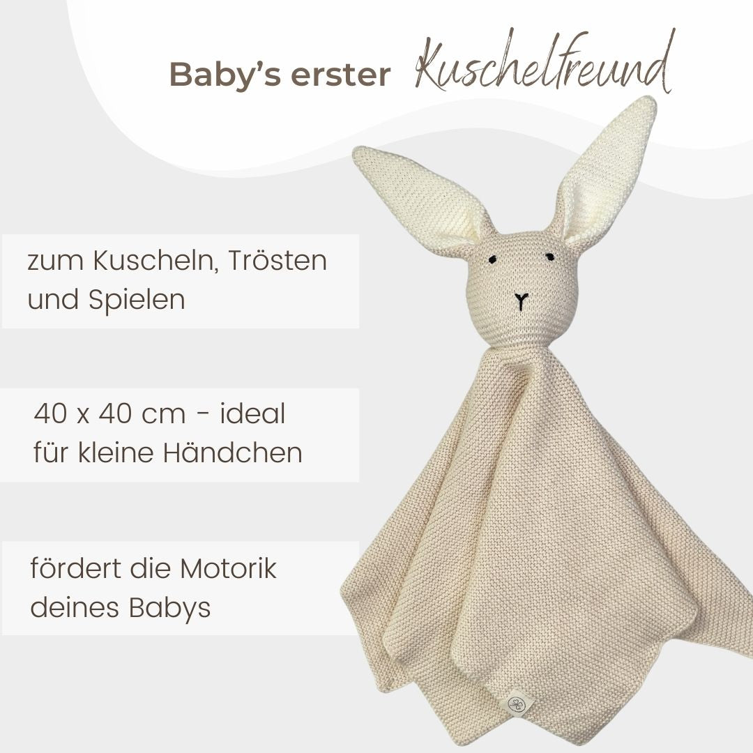 Baby Geschenk-Set Hase